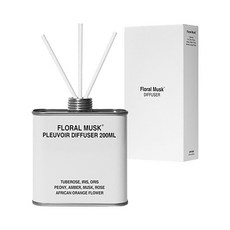 PLEUVOIR 香氛擴香, 1個, 200ml, FLORAL MUSK