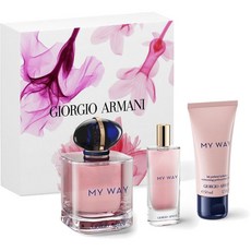 GIORGIO ARMANI 亞曼尼 My Way系列淡香精 90ml+15ml+身體乳 50ml, 1個