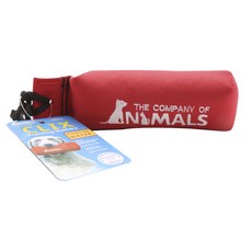 COMPNAY OF ANIMALS 寵物拋接訓練玩具 S號, 1個, 紅色的