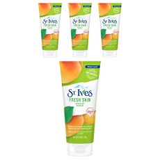 ST.Ives 聖艾芙 杏桃水潤臉部磨砂膏, 4條, 170g