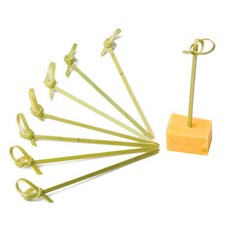 true 竹製食物叉, 1個, 24件