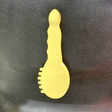 天龍紡多功能刮痧按摩棒(大)－全身穴道按摩器, 黃色