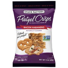 Snack Factory Snack Factory椒鹽脆餅 培根哈瓦那辣椒, 1個, 85克