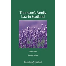 (英文圖書) Thomson's Family Law in Scotland 平裝版, Tottel Publishing, 英文