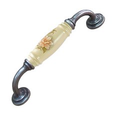 台灣阿成五金 Mydiy 山茶花陶瓷把手 128mm孔距 臺灣製