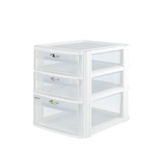 樹德 SHUTER 魔法玲瓏盒 A4資料櫃, 三層PC-2412(可超取1個)