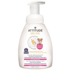 ATTITUDE 孩童泡沫洗手乳, 250ml, 1份, 無香