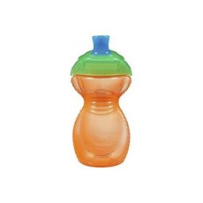 munchkin 可用洗碗機吸管杯 266.2ml, 1個, 藍色 綠色 橘色