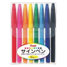 Pentel 飛龍文具 簽字筆組, 1個, 混色