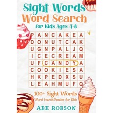 (英文圖書)Sight Words Word Search for Kids Ages 4-8: 100+ Sight Words Word Search Puzzles... 平裝版, Abe Robson, 英文