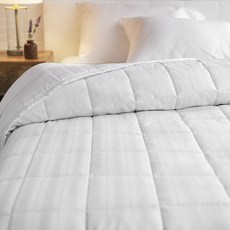 Welspun The Alexander棉質薄被, 白色