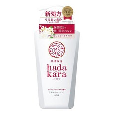 LION 獅王 Hadakara花香保濕沐浴乳, 1個, 500ml