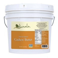 Kevala 無麩質優質腰果醬, 1個, 3175克