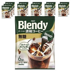 AGF 混合無糖咖啡, 12個, 6入