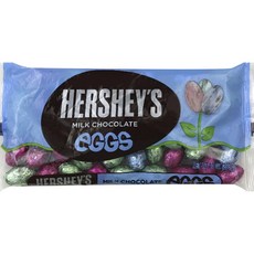 HERSHEY'S 好時 Hersheys 牛奶巧克力蛋復活節糖果 - 包裝 o 牛奶巧克力蛋復活節糖果 - 6 包 - 每袋 10 盎司 - 總散裝 60 盎司, 1個, 283g