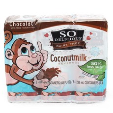 SO DELICIOUS 無乳椰奶飲料巧克力, 6件, 236ml