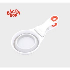 韓 Bacon 飼料量勺, 白色