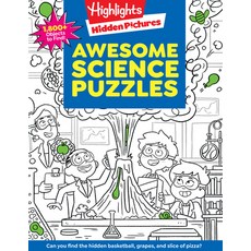(英文圖書)Awesome Science Puzzles: Find and Seek 100+ Science Hidden Picture Puzzles for K... 平裝版, Highlights Press, 英文