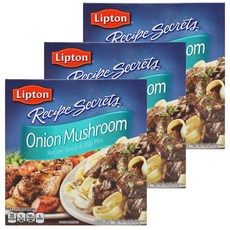 Lipton 立頓 洋蔥蘑菇調味粉, 3盒, 51g