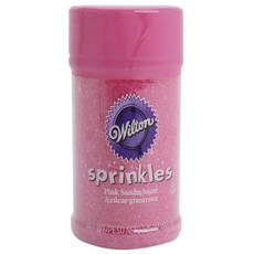 Wilton 惠爾通 撒上粉紅砂糖, 92g, 1罐