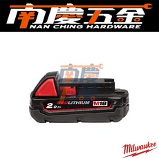 Milwaukee 美沃奇 18V鋰電池系列(M18B2) - 南慶五金, 1個