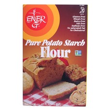 ENER-G 純馬鈴薯澱粉地板無麩質, 1個, 454克