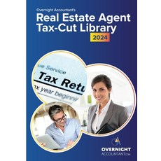 (英文圖書) Real Estate Agent's Tax Cut Library - 2024: Cut your largest expense - Taxes! 平裝版, Independently Published, 英文