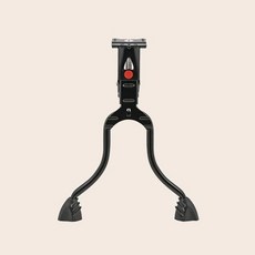 德國製雙腳中柱架, 黑色, 1個