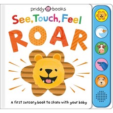 See Touch Feel: Roar: A First Sensory Book Board Books, Priddy Books Us, 英文, 硬頁書