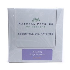 NaturalPatchesOfVermont 精油身體貼片, 24件, 1入, 薰衣草