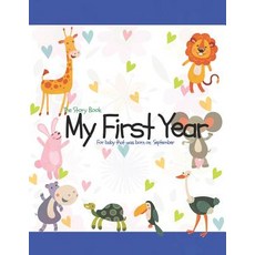 (英文圖書) The Story Book My First Year For baby that was born on September 平裝版, Independently Published, 英文