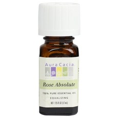 Aura Cacia 玫瑰精油, 1入, 3.7ml