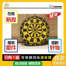 飛鏢標靶組 (練習靶/新手適用), 飛鏢標靶盤 X 1 (有使用痕跡), 1個