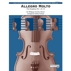 (英文圖書) Allegro Molto: From Symphony No. 1 K. 16 Conductor Score & Parts 平裝版, Alfred Music, 英文
