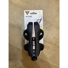 Topeak 反向式水壺架 (含挖胎棒) - 公路車/三鐵車適用, Black, 1個