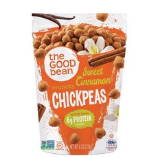 THE GOOD BEAN 脆鷹嘴豆 甜肉桂口味, 170克, 1個