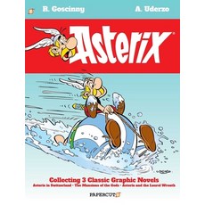 Asterix Omnibus #6: Collecting Asterix in Switzerland the Mansions of the Gods and Asterix and the... 精裝版, Papercutz, 英文