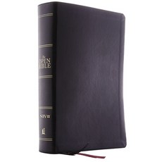 The Niv Open Bible Leathersoft Black Red Letter Edition Comfort Print: Complete Reference System Imitation Leather, Thomas Nelson, 英文, 人造皮革