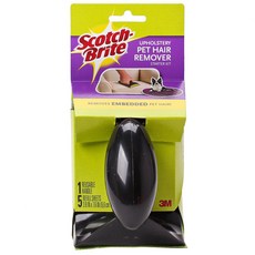 3M 百利 室內裝潢寵物脫毛器入門手柄 + 5 個補充片頭髮清潔套件, 1個