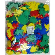 旭陽教育用品社 U.S.L遊思樂 混合熱帶魚積木(4 5 6cm共420pcs) 台灣製安全玩具, 詳見包裝