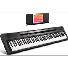 DONNER DEP-10 88鍵電鋼琴 含簡易踏板 半配重 初學者入門推薦 重量輕好攜帶, 1台