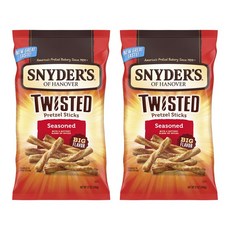 SNYDER'S 椒鹽風味螺旋餅乾棒, 2包, 340g