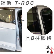 VW 福斯 T-ROC 專用 上B柱膠條及中控台密封條組