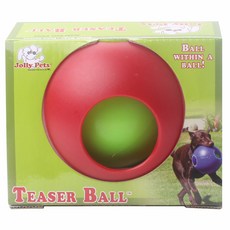 Jolly Pets 狗狗洞洞玩具球 11.4cm, 1個, 混色