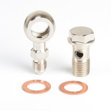 Suarbu 4AN 冷卻水魚眼螺絲套件，適用於TF035 TD04 TD05 M12X1.25mm，提升冷卻效能