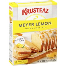 KRUSTEAZ 磅蛋糕與 Mayer 檸檬釉混合, 1個, 467克