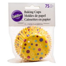 Wilton 惠爾通 蛋糕紙杯 5cm, 75件, 混色