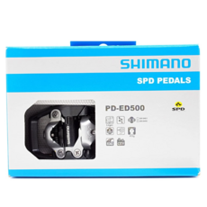 Shimano PD-ED500 公路車休閒踏板 卡踏 SPD系統 深灰色公司貨, 一雙, 深灰色