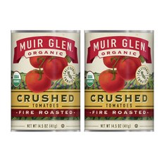 MUIR GLEN 烤番茄泥罐裝, 2個, 411克