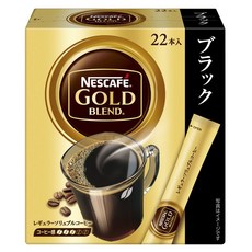 NESCAFE 雀巢咖啡 金牌配方條裝 黑色 26入 2盒 1個, 44g, 22入